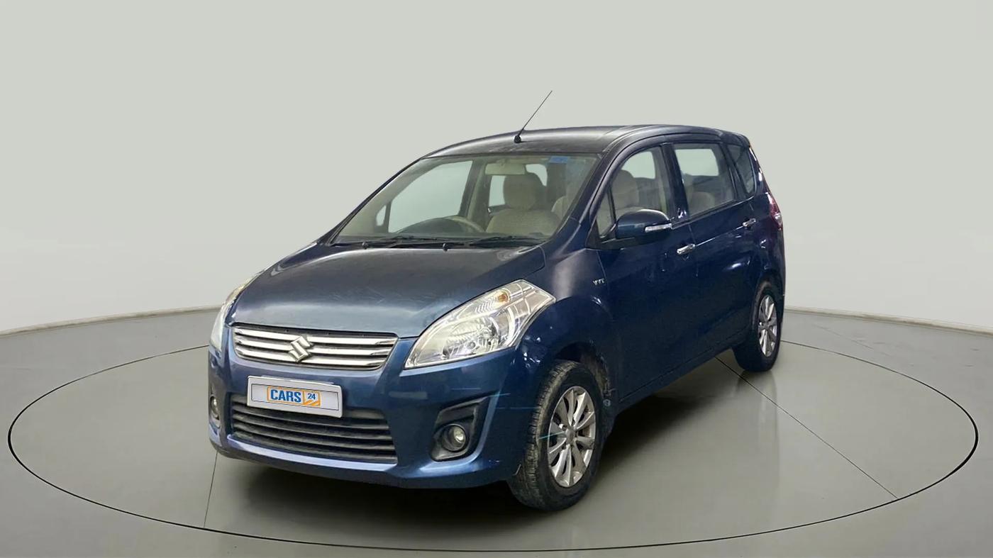 2014 Maruti Ertiga VXI, Petrol, Manual, 123 km, Left Front Diagonal