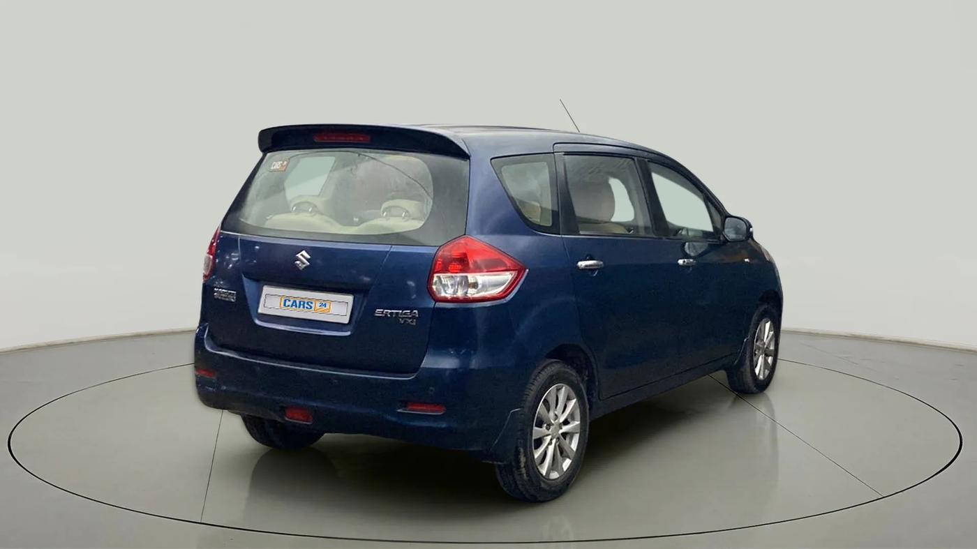2014 Maruti Ertiga VXI, Petrol, Manual, 123 km, Right Back Diagonal