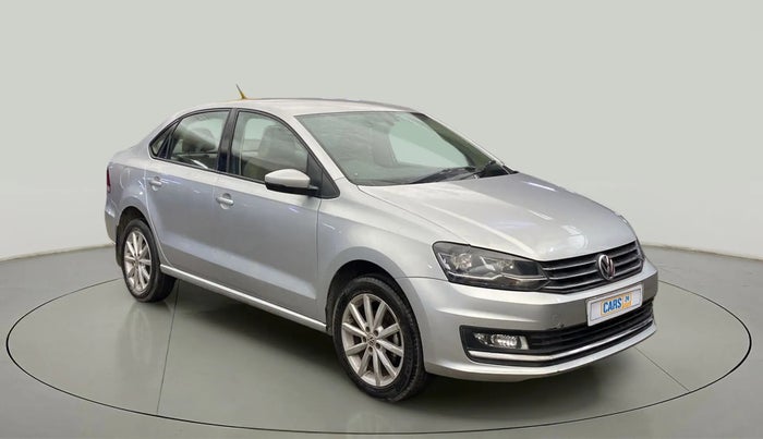 2017 Volkswagen Vento HIGHLINE PLUS 1.2 AT 16 ALLOY, Petrol, Automatic, 43,316 km, Right Front Diagonal