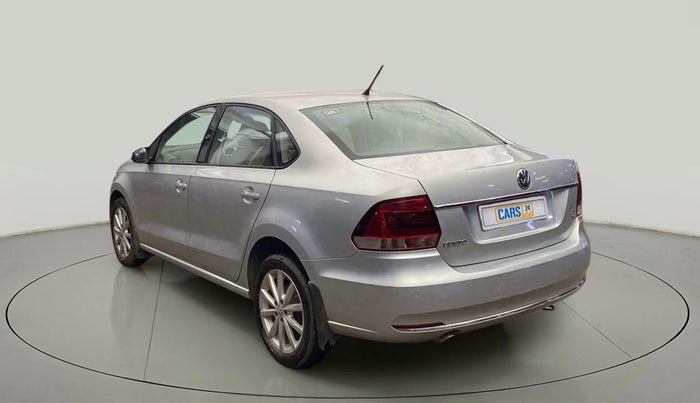 2017 Volkswagen Vento HIGHLINE PLUS 1.2 AT 16 ALLOY, Petrol, Automatic, 43,316 km, Left Back Diagonal