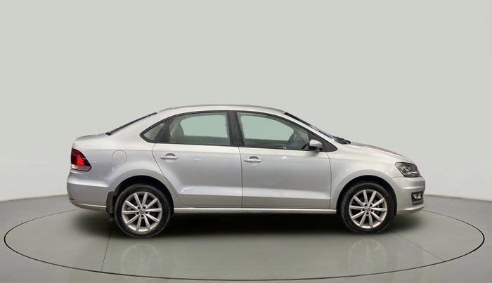 2017 Volkswagen Vento HIGHLINE PLUS 1.2 AT 16 ALLOY, Petrol, Automatic, 43,316 km, Right Side View