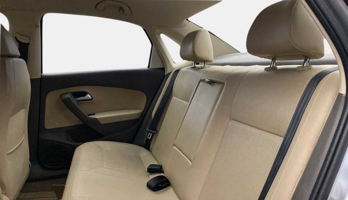 2017 Volkswagen Vento HIGHLINE PLUS 1.2 AT 16 ALLOY, Petrol, Automatic, 43,316 km, Right Side Rear Door Cabin