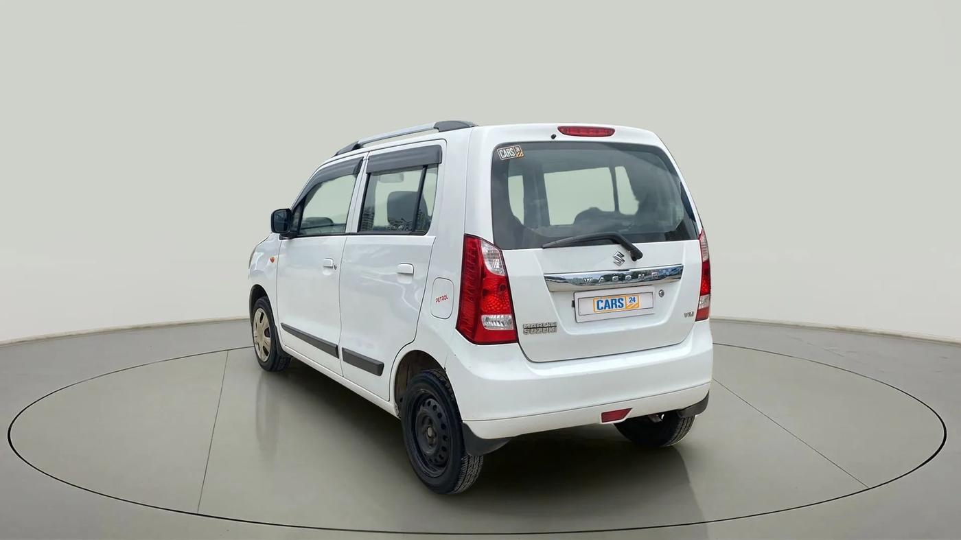 2016 Maruti Wagon R 1.0 VXI, Petrol, Manual, 78,853 km, Left Back Diagonal