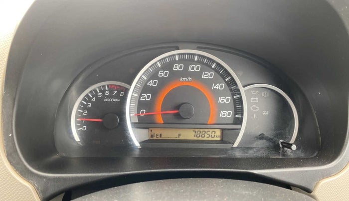 2016 Maruti Wagon R 1.0 VXI, Petrol, Manual, 78,853 km, Odometer Image