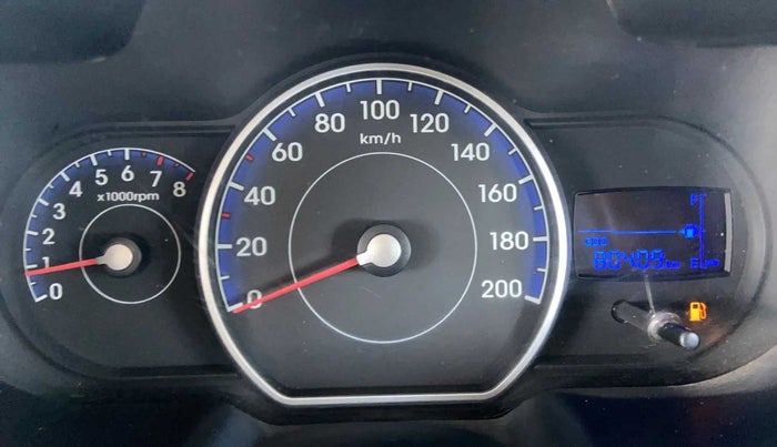 2013 Hyundai i10 MAGNA 1.2, Petrol, Manual, 80,394 km, Odometer Image