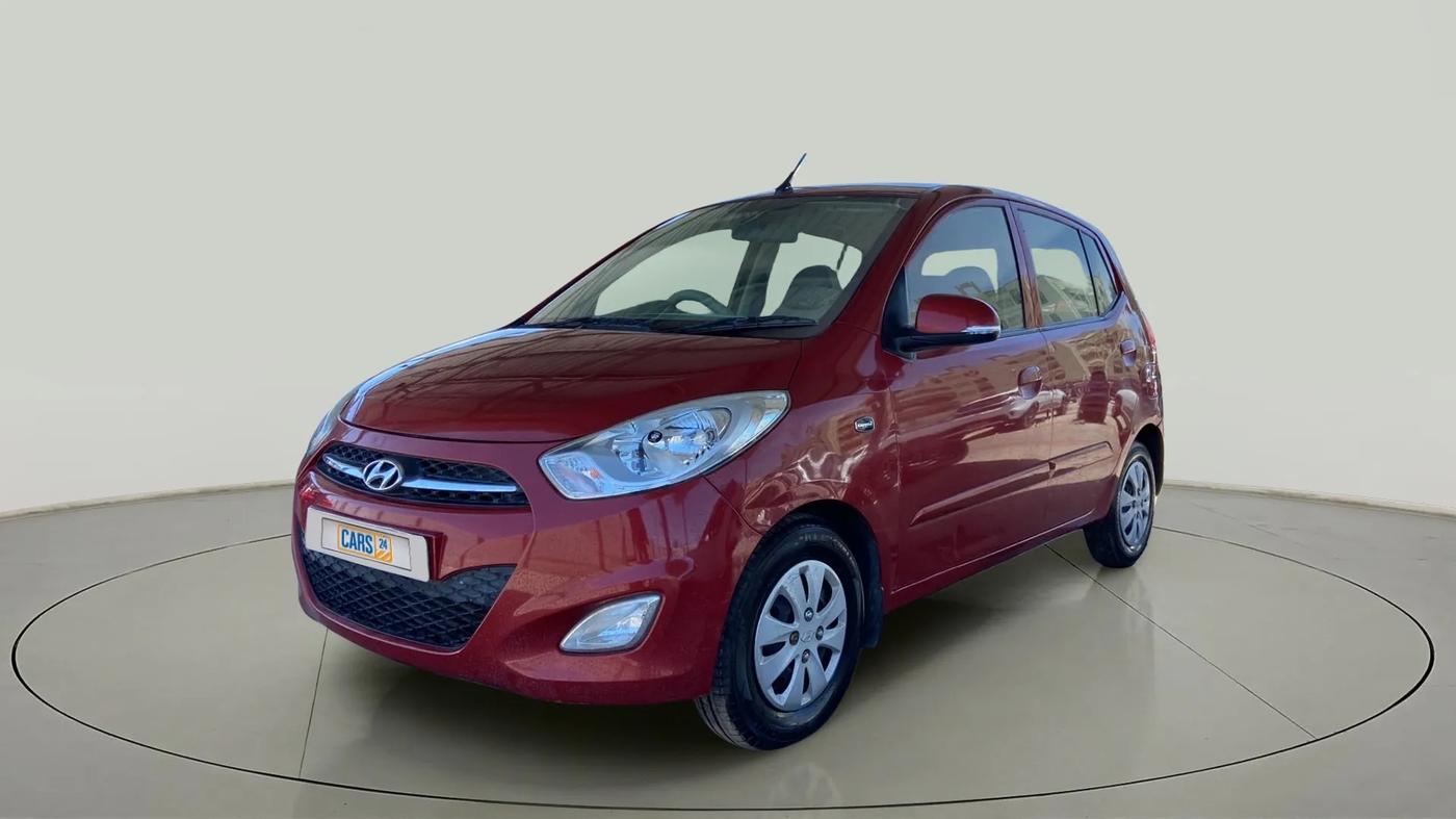 2012 Hyundai i10 SPORTZ 1.2, Petrol, Manual, 32,624 km, Left Front Diagonal