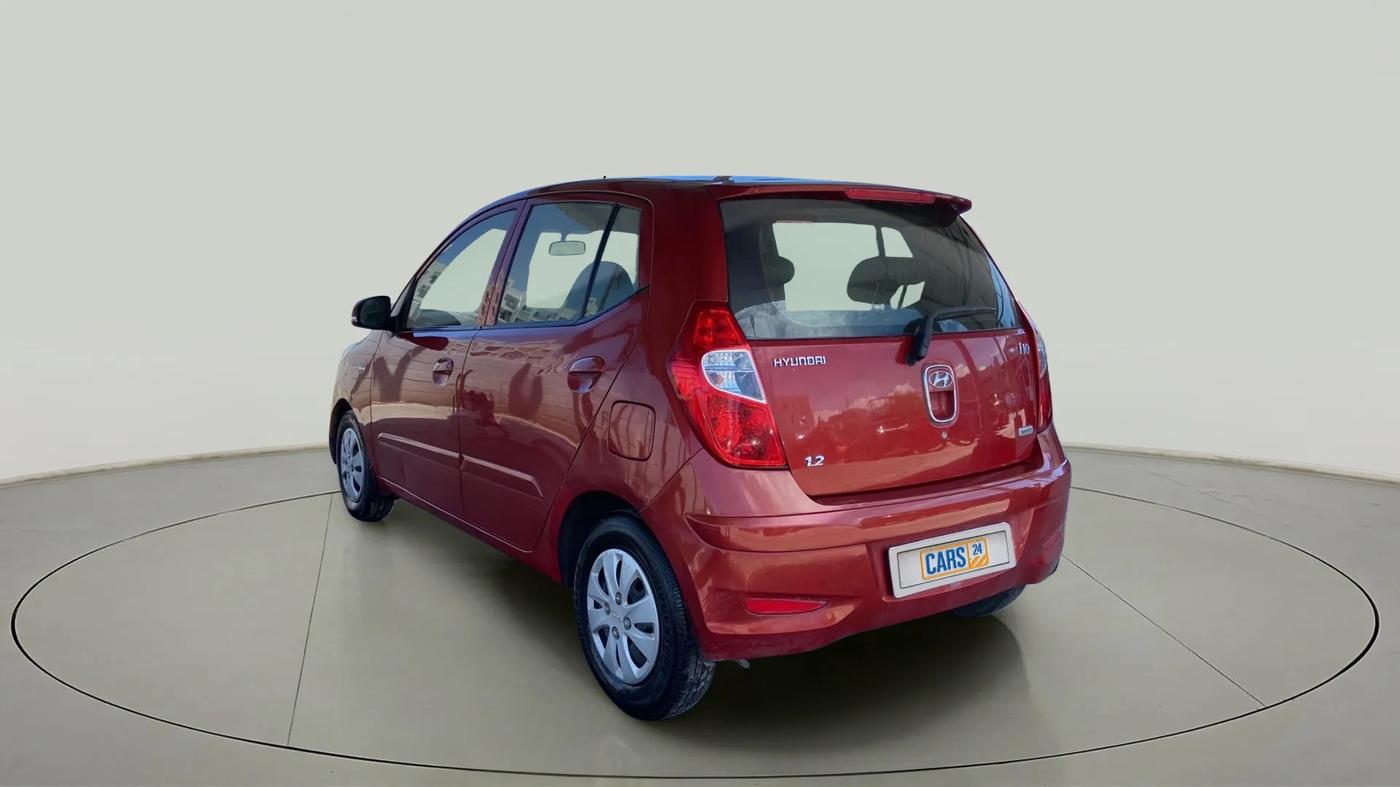 2012 Hyundai i10 SPORTZ 1.2, Petrol, Manual, 32,624 km, Left Back Diagonal