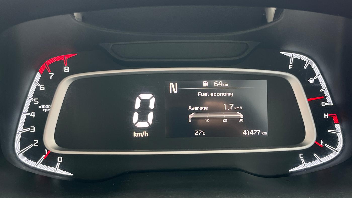 2022 KIA SONET HTX 1.0 IMT, Petrol, Manual, 41,476 km, Odometer Image
