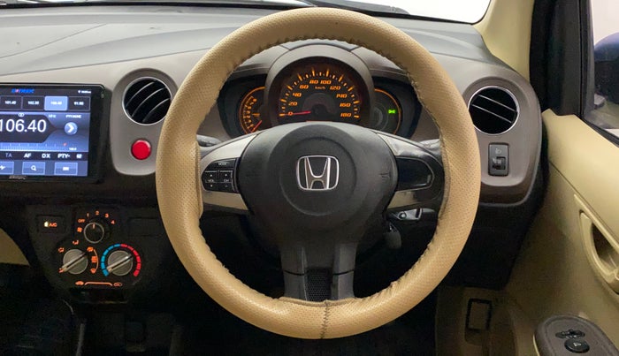 2013 Honda Amaze 1.2L I-VTEC S, Petrol, Manual, 79,335 km, Steering Wheel Close Up