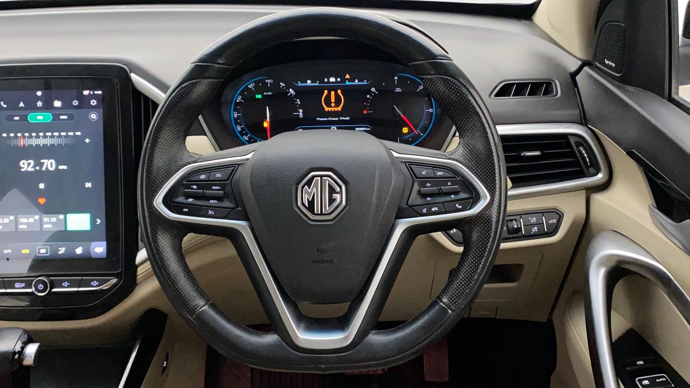 2021 MG HECTOR SHARP 1.5 PETROL CVT, Petrol, Automatic, 33,169 km, Steering Wheel Close Up