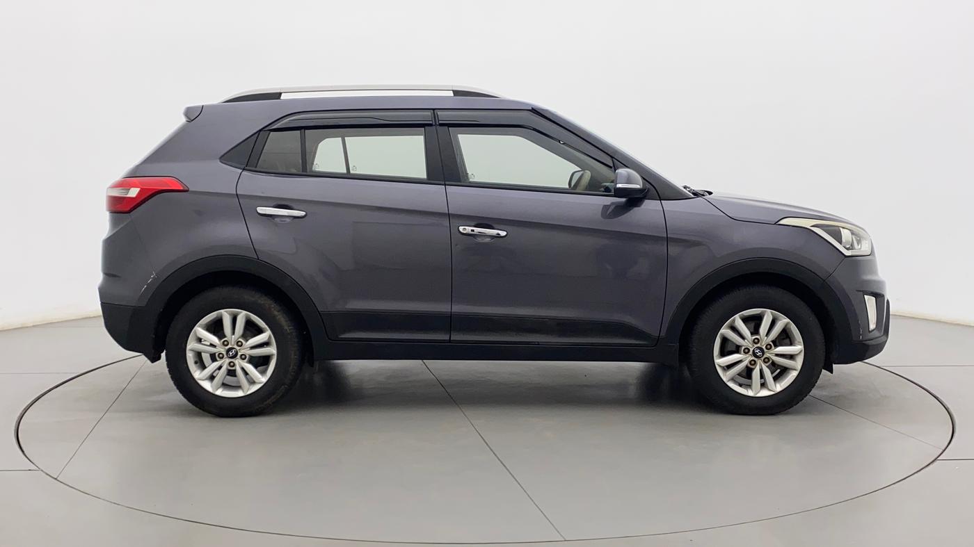 2016 Hyundai Creta SX PLUS 1.6 PETROL, Petrol, Manual, 76,804 km, Right Side View