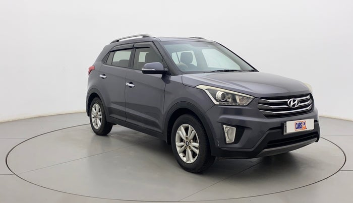 2016 Hyundai Creta SX PLUS 1.6 PETROL, Petrol, Manual, 76,804 km, Right Front Diagonal