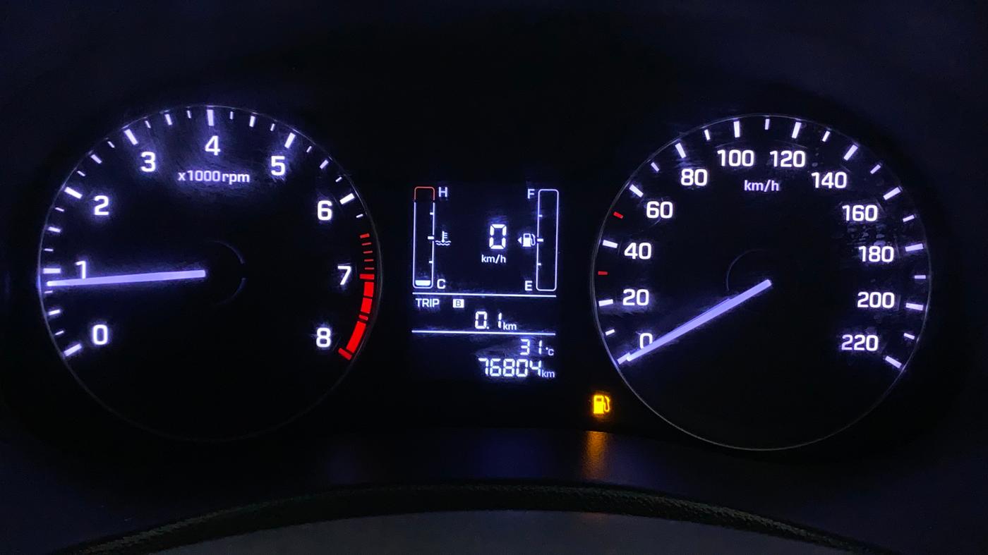 2016 Hyundai Creta SX PLUS 1.6 PETROL, Petrol, Manual, 76,804 km, Odometer Image