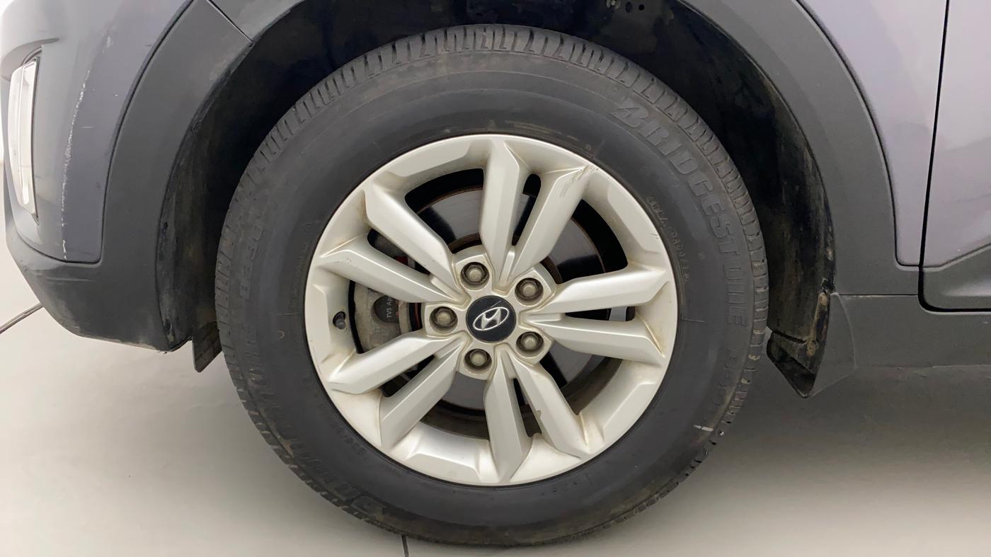 2016 Hyundai Creta SX PLUS 1.6 PETROL, Petrol, Manual, 76,804 km, Left Front Wheel