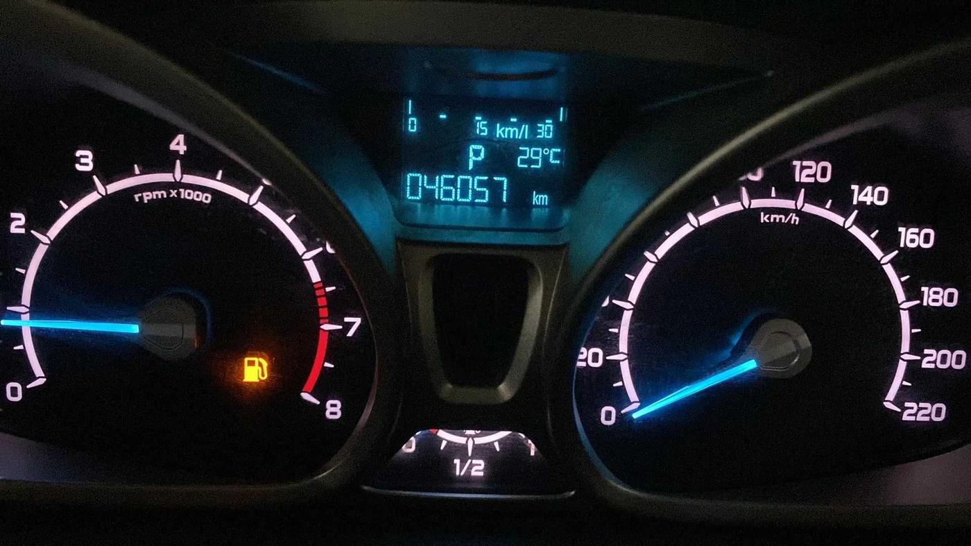 2017 Ford Ecosport TITANIUM 1.5L PETROL AT, Petrol, Automatic, 46,031 km, Odometer Image