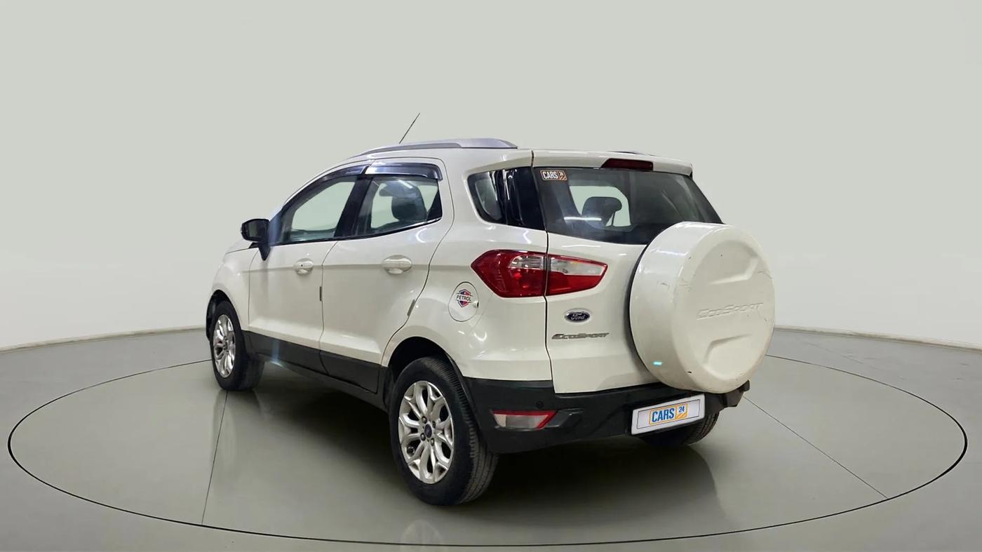 2017 Ford Ecosport TITANIUM 1.5L PETROL AT, Petrol, Automatic, 46,031 km, Left Back Diagonal