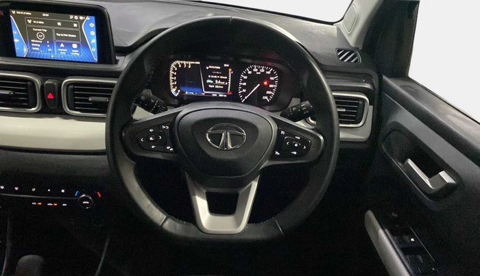 2023 Tata PUNCH CREATIVE  AMT, Petrol, Automatic, 10,005 km, Steering Wheel Close Up