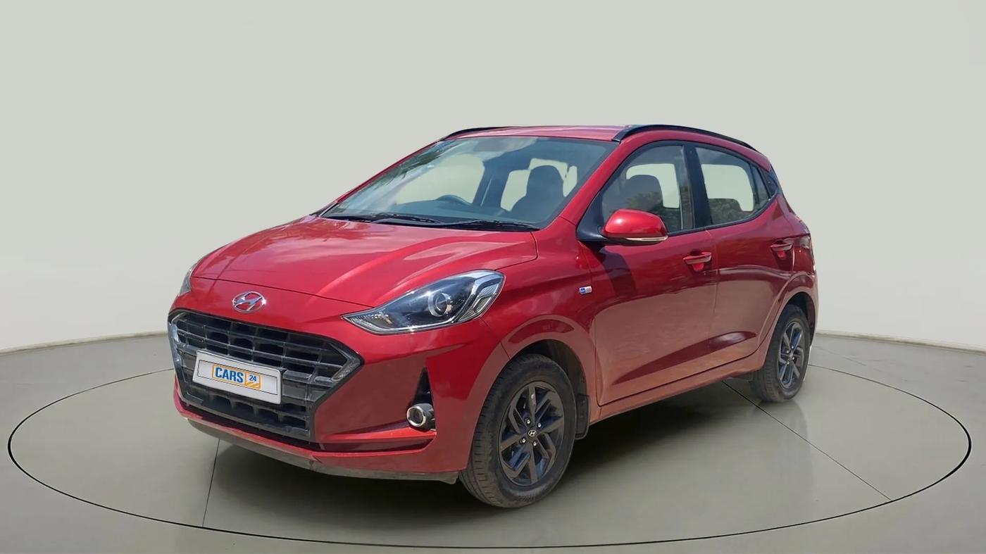 2021 Hyundai GRAND I10 NIOS SPORTZ U2 AMT 1.2 CRDI, Diesel, Automatic, 43,478 km, Left Front Diagonal