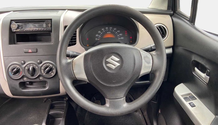 2013 Maruti Wagon R 1.0 LXI, Petrol, Manual, 49,258 km, Steering Wheel Close Up
