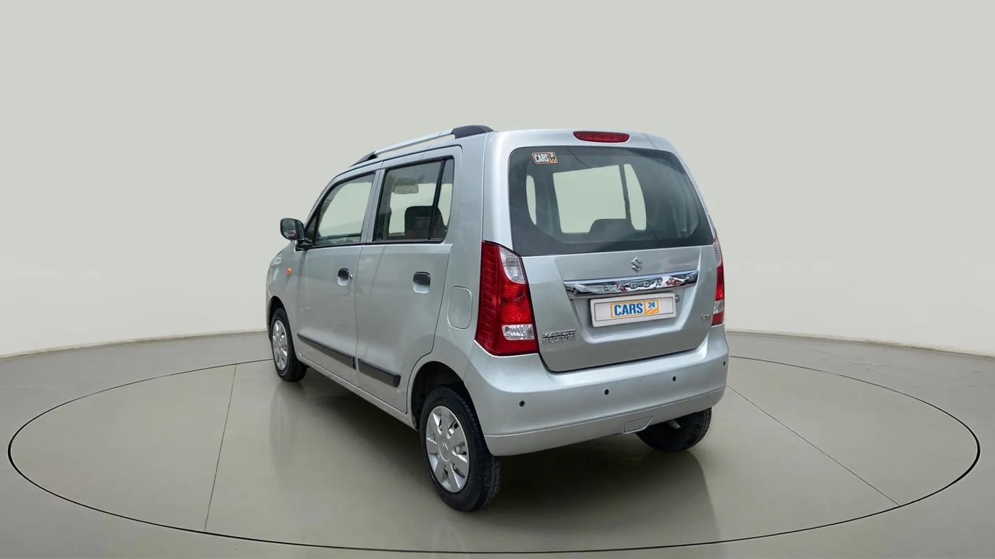 2013 Maruti Wagon R 1.0 LXI, Petrol, Manual, 49,258 km, Left Back Diagonal