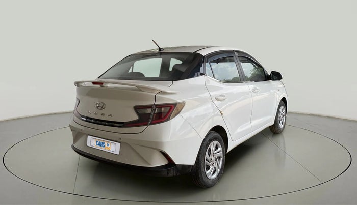 2021 Hyundai AURA S 1.2 CNG, CNG, Manual, 55,433 km, Right Back Diagonal