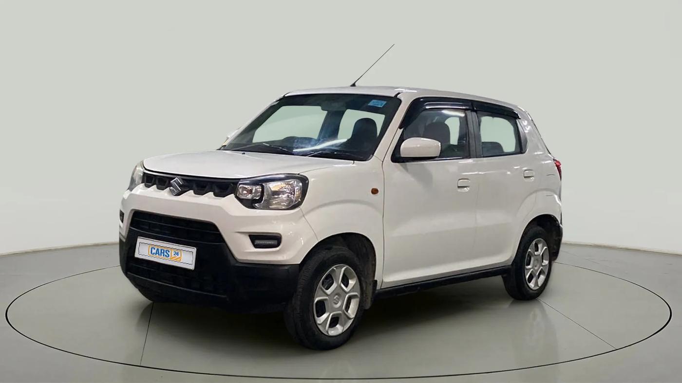 2019 Maruti S PRESSO VXI PLUS AMT, CNG, Automatic, 71,256 km, Left Front Diagonal