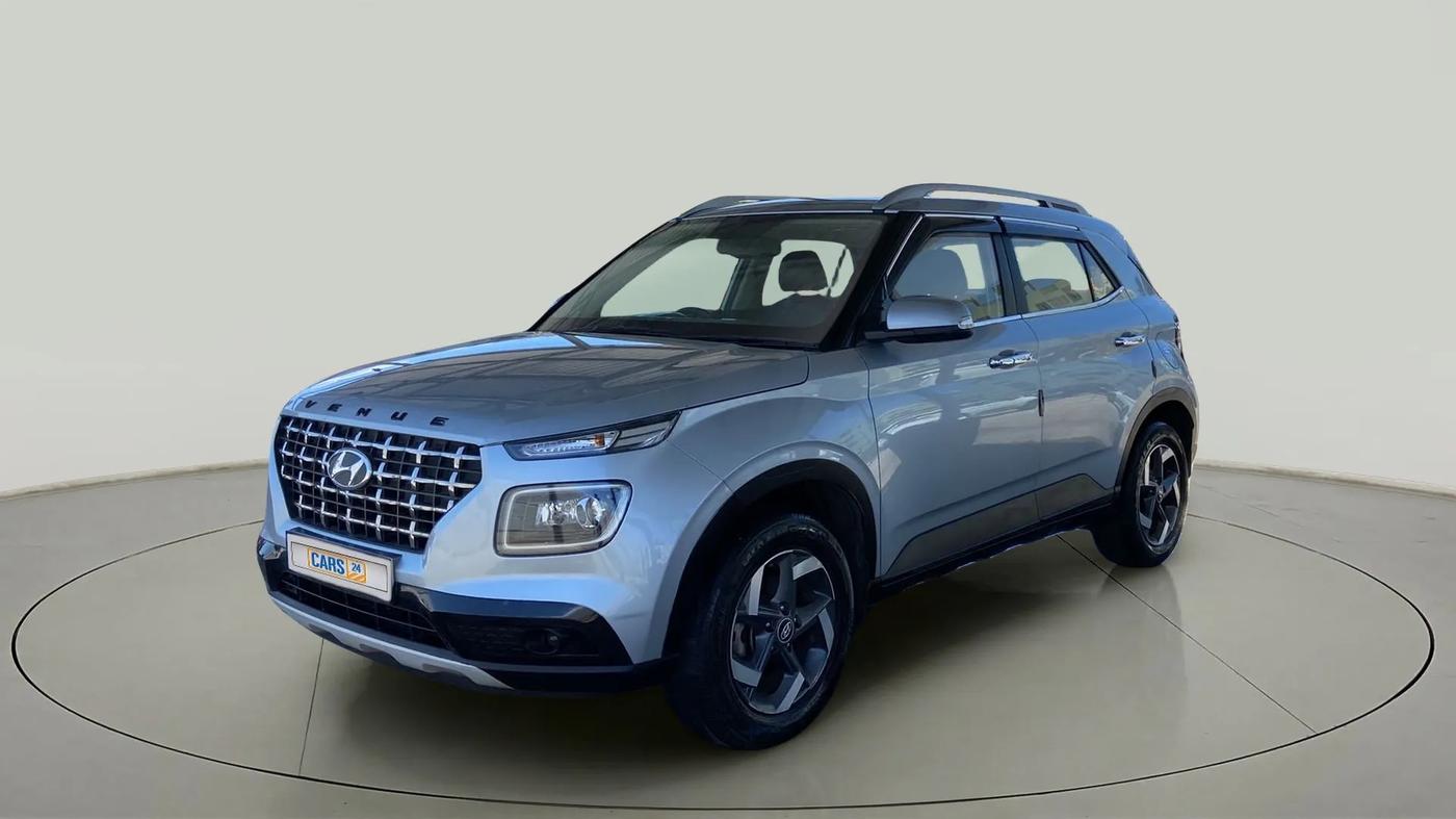 2020 Hyundai VENUE SX 1.0 (O) TURBO, Petrol, Manual, 39,810 km, Left Front Diagonal