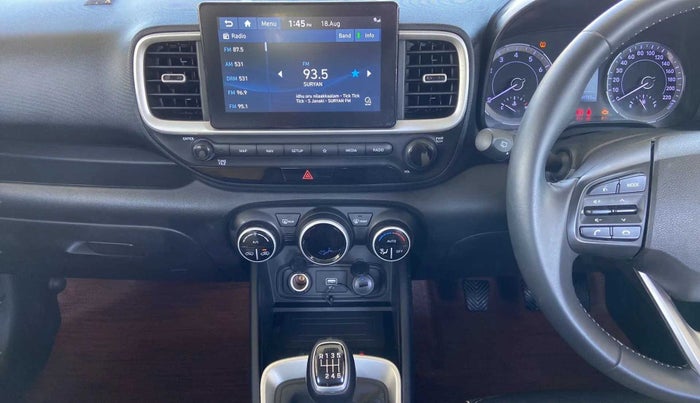 2020 Hyundai VENUE SX 1.0 (O) TURBO, Petrol, Manual, 39,810 km, Air Conditioner
