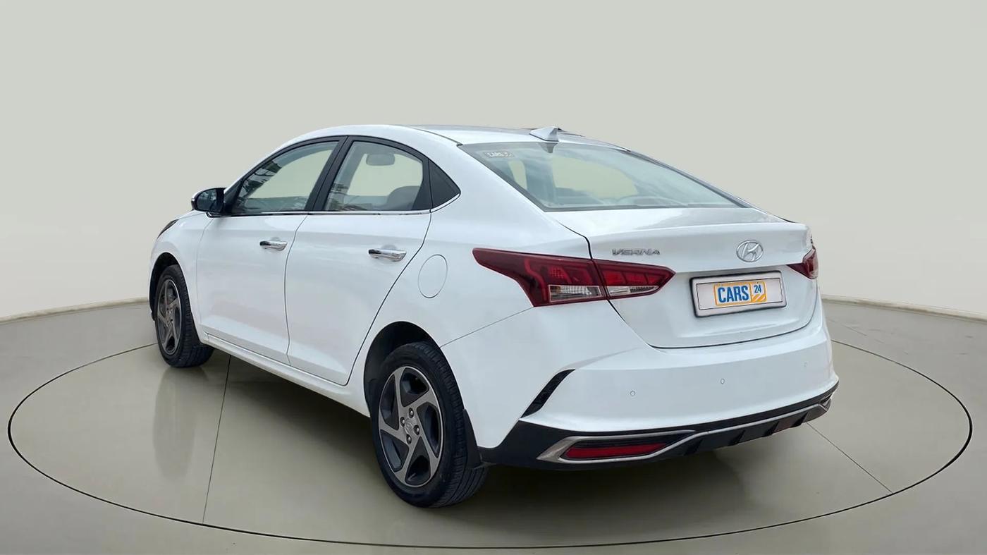 2021 Hyundai Verna S PLUS 1.5 VTVT, Petrol, Manual, 34,381 km, Left Back Diagonal