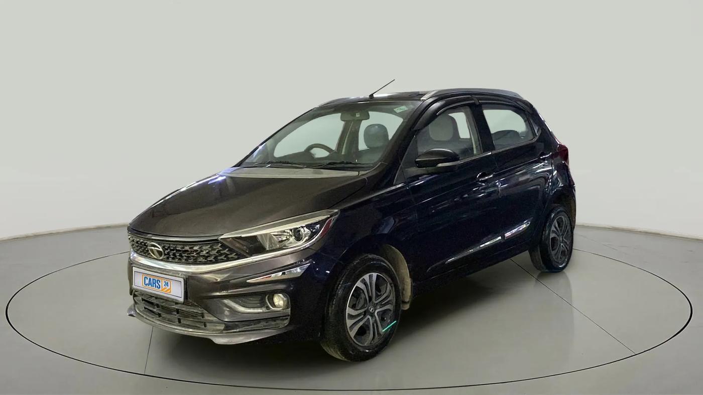 2022 Tata Tiago XZ PLUS CNG, CNG, Manual, 22,874 km, Left Front Diagonal