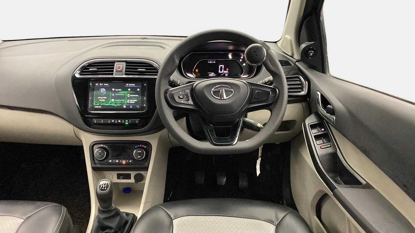 2022 Tata Tiago XZ PLUS CNG, CNG, Manual, 22,874 km, Steering Wheel Close Up