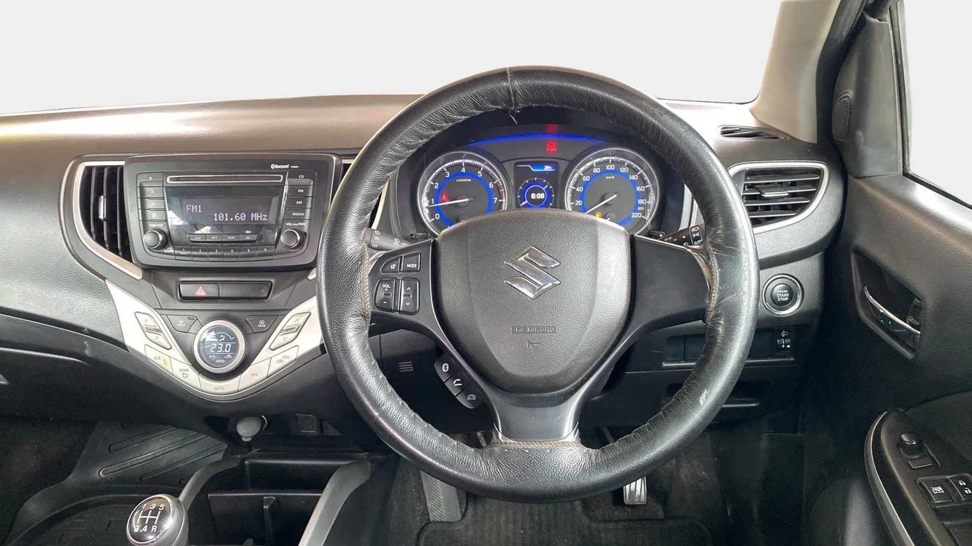 2018 Maruti Baleno ZETA PETROL 1.2, Petrol, Manual, 69,087 km, Steering Wheel Close Up