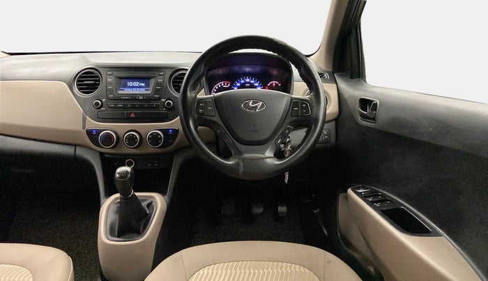 2017 Hyundai Xcent E+, Petrol, Manual, 50,492 km, Steering Wheel Close Up