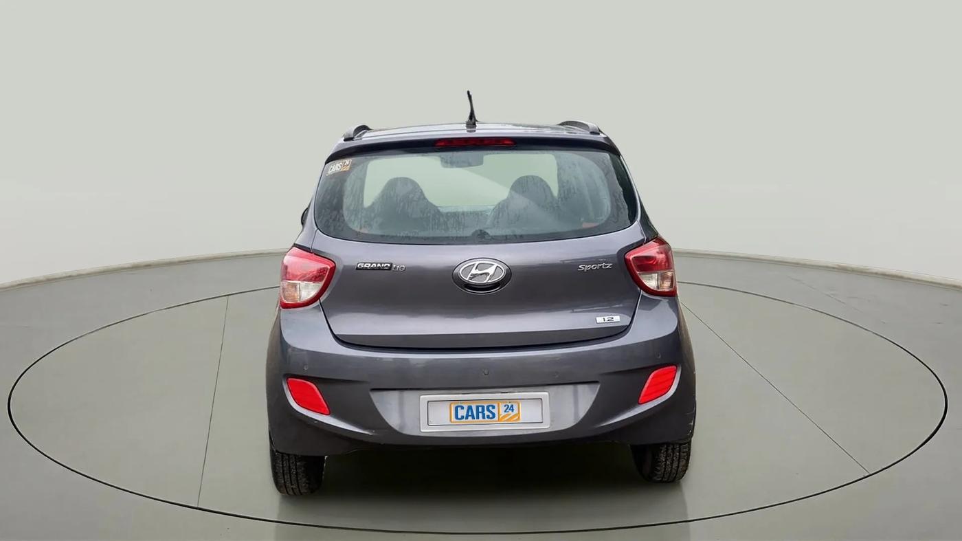 2014 Hyundai Grand i10 SPORTZ 1.2 KAPPA VTVT, Petrol, Manual, 93,192 km, Back/Rear