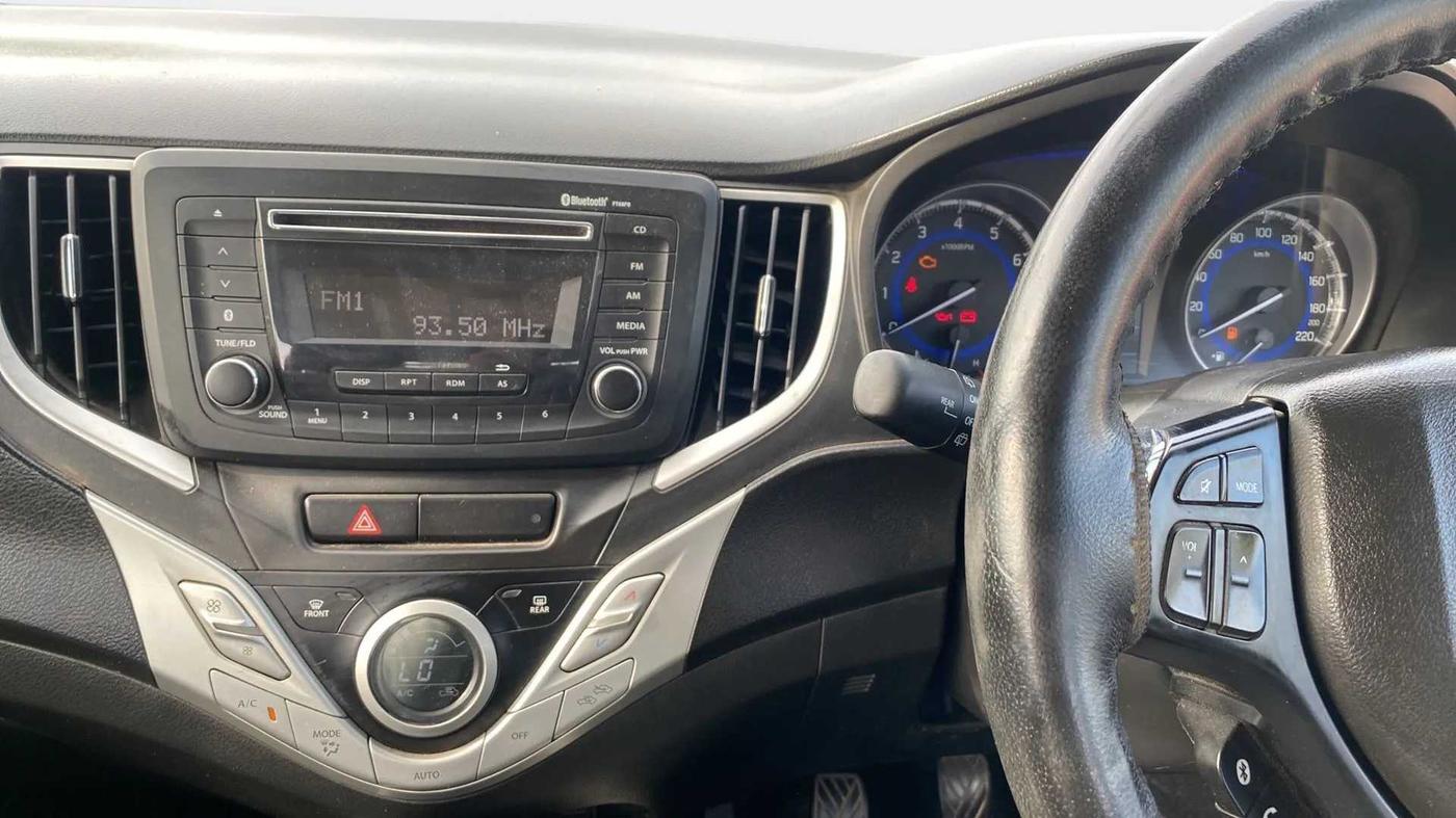 2017 Maruti Baleno DELTA PETROL 1.2, Petrol, Manual, 45,468 km, Air Conditioner