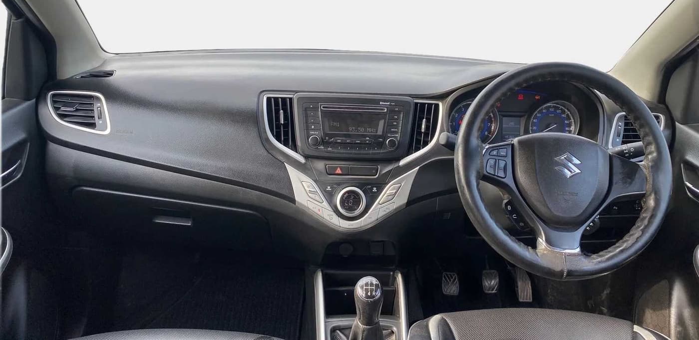 2017 Maruti Baleno DELTA PETROL 1.2, Petrol, Manual, 45,468 km, Dashboard