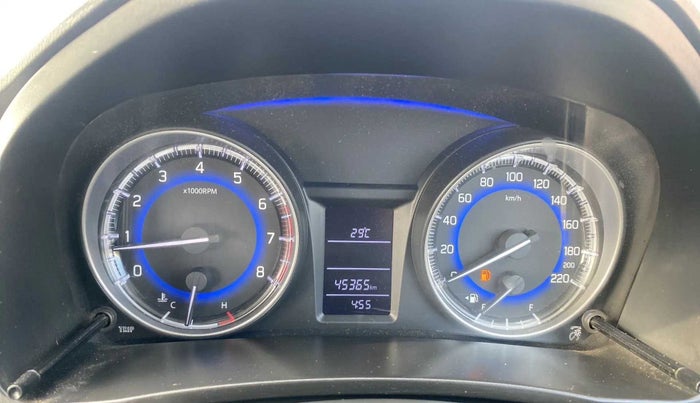 2017 Maruti Baleno DELTA PETROL 1.2, Petrol, Manual, 45,468 km, Odometer Image