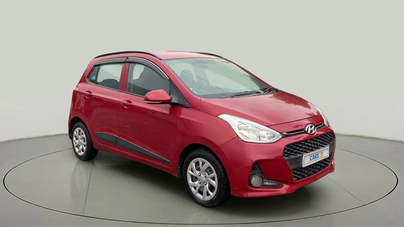 2017 Hyundai Grand i10 SPORTZ (O) 1.2 KAPPA VTVT, Petrol, Manual, 1,11,594 km, SRP