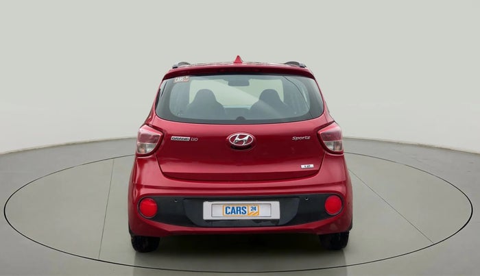 2017 Hyundai Grand i10 SPORTZ (O) 1.2 KAPPA VTVT, Petrol, Manual, 1,11,594 km, Back/Rear
