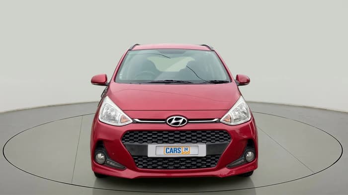 2017 Hyundai Grand i10 SPORTZ (O) 1.2 KAPPA VTVT, Petrol, Manual, 1,11,594 km, Front