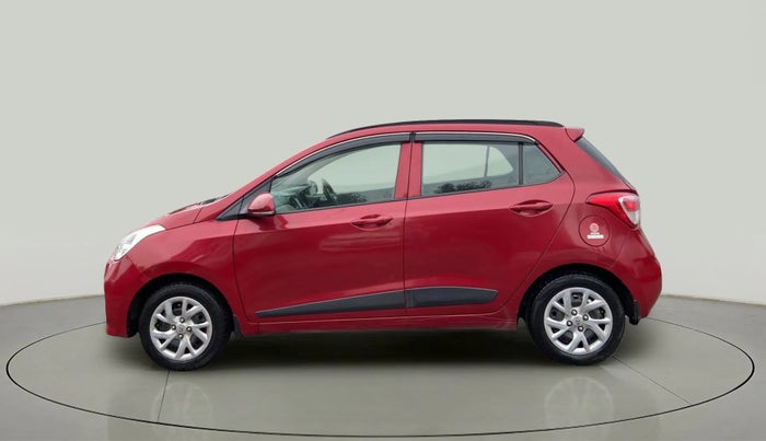 2017 Hyundai Grand i10 SPORTZ (O) 1.2 KAPPA VTVT, Petrol, Manual, 1,11,594 km, Left Side