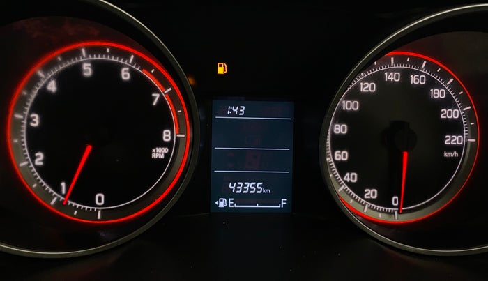 2019 Maruti Swift VXI, Petrol, Manual, 43,460 km, Odometer Image