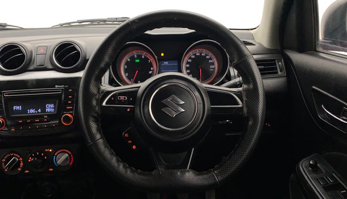 2019 Maruti Swift VXI, Petrol, Manual, 43,460 km, Steering Wheel Close Up