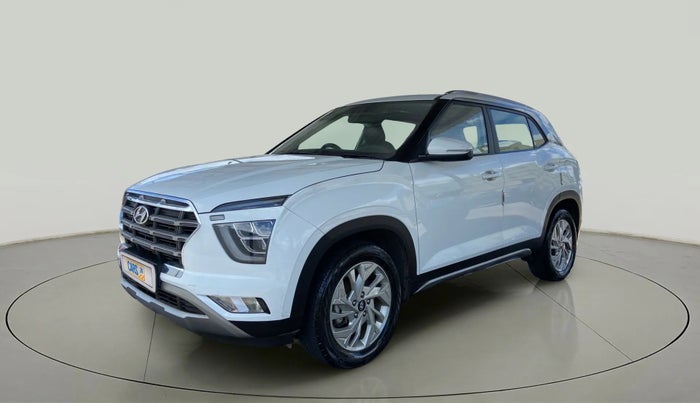 2021 Hyundai Creta SX EXECUTIVE 1.5 PETROL, Petrol, Manual, 32,998 km, Left Front Diagonal