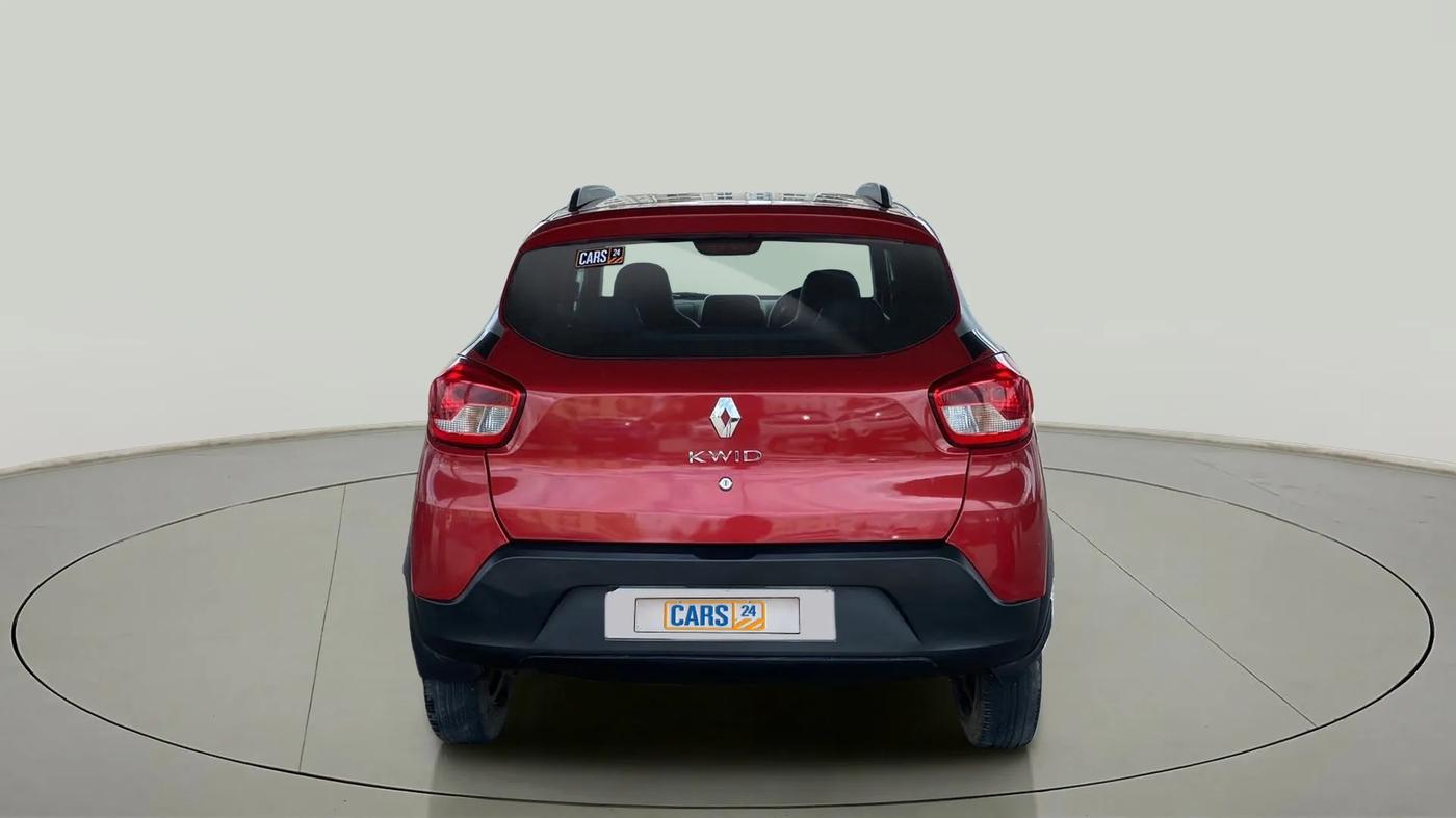 2017 Renault Kwid RXT 1.0, Petrol, Manual, 64,691 km, Back/Rear