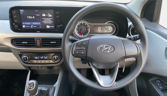 2021 Hyundai GRAND I10 NIOS SPORTZ 1.2 KAPPA VTVT, Petrol, Manual, 6,950 km, Steering Wheel Close Up