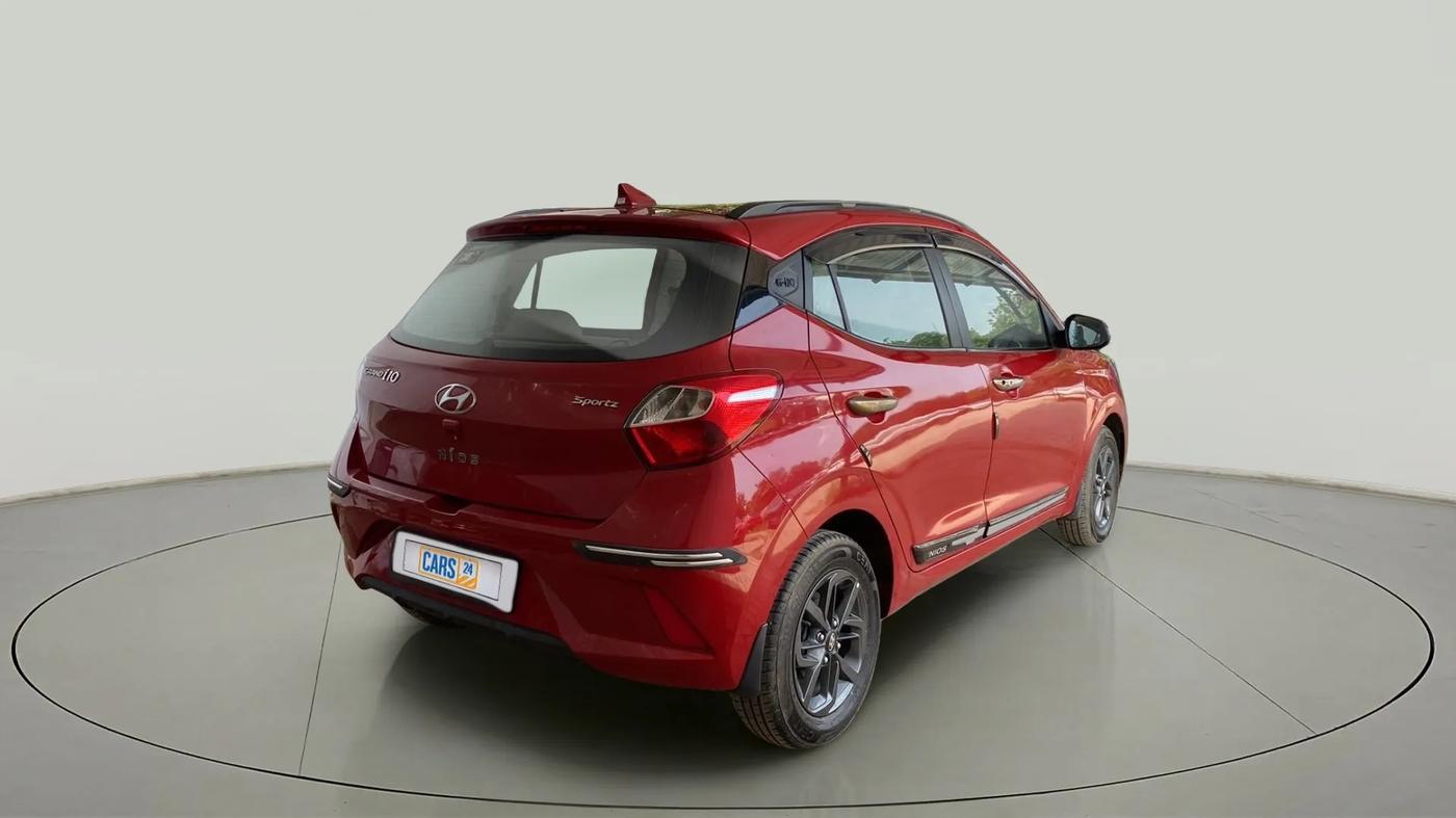 2019 Hyundai GRAND I10 NIOS SPORTZ 1.2 KAPPA VTVT, Petrol, Manual, 1,869 km, Right Back Diagonal