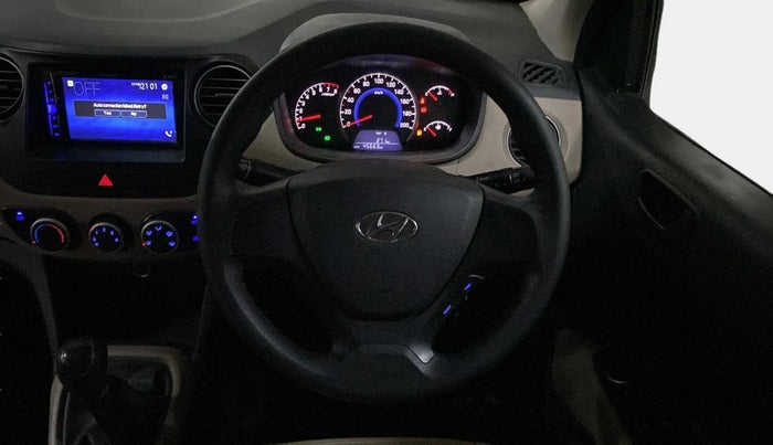 2017 Hyundai Grand i10 MAGNA 1.2 KAPPA VTVT, Petrol, Manual, 45,695 km, Steering Wheel Close Up