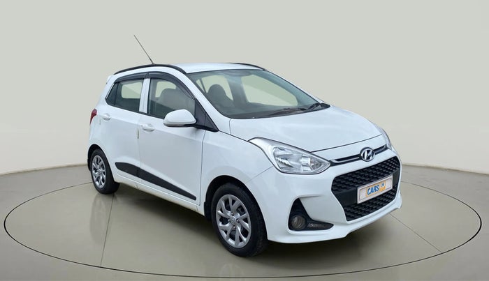 2019 Hyundai Grand i10 SPORTZ 1.2 KAPPA VTVT, CNG, Manual, 27,433 km, Right Front Diagonal