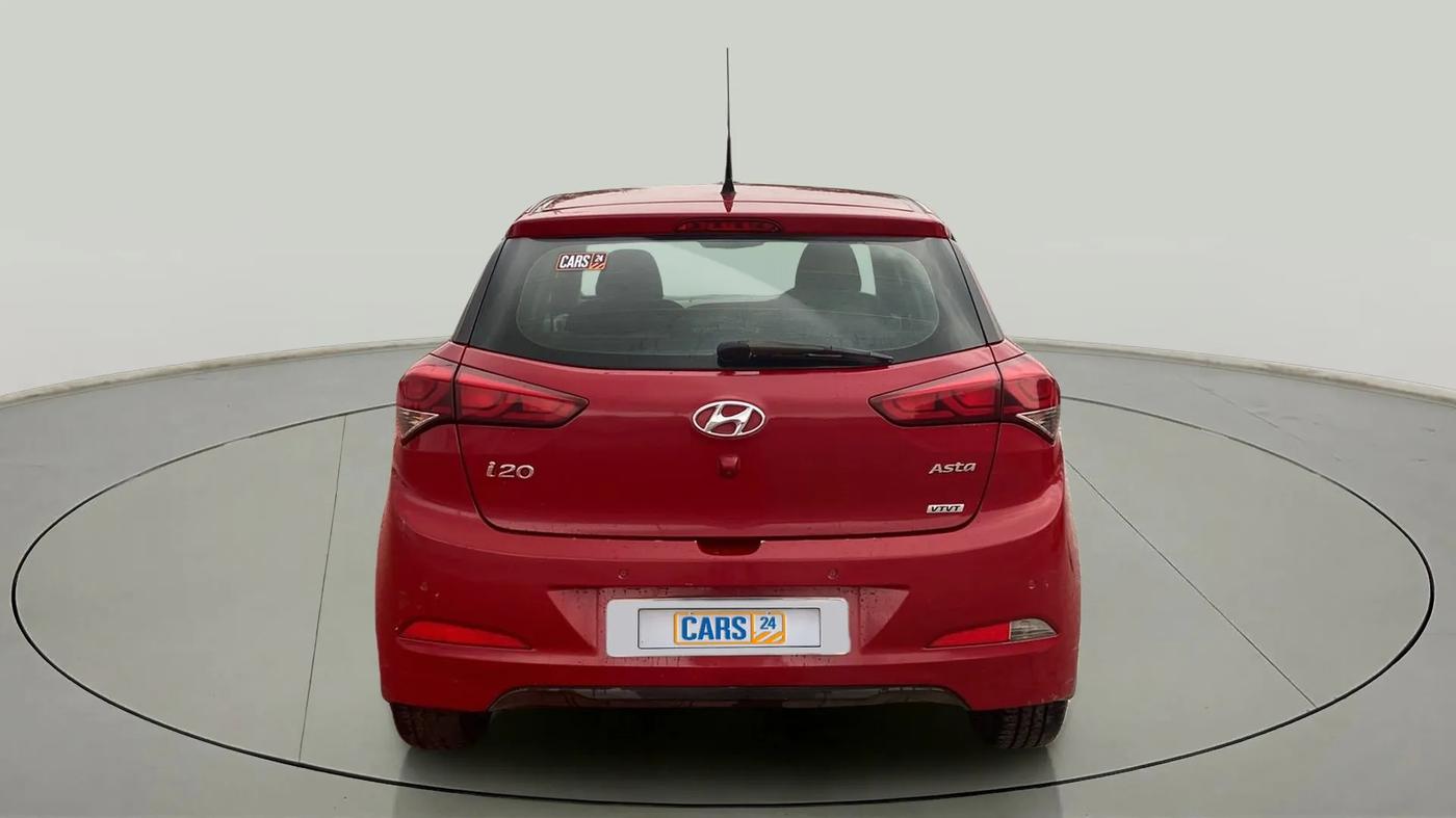 2014 Hyundai Elite i20 ASTA 1.2, Petrol, Manual, 1,04,377 km, Back/Rear